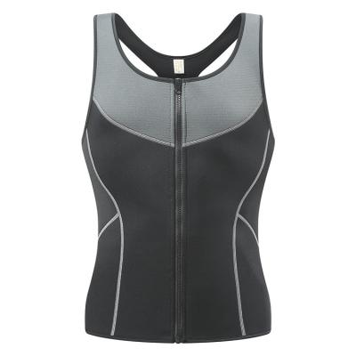 China Sustainable Sweat Training Clothes Neoprene Vest Weight Trimmer Shapers Waist Corset For Men for sale