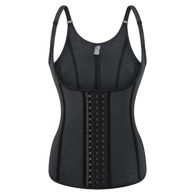 China Breathable Breathable Rubber Vest 30 Centimeters High Waist Trainer Vest Latex Women for sale