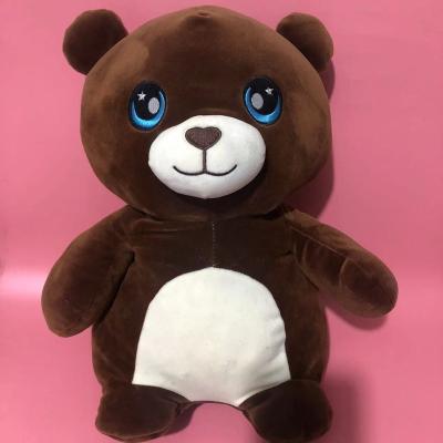 China Wholesale Custom Soft Plush Toy Talking Teddy Bear Stuffed Animal Bear Toy With Custom Logo for sale