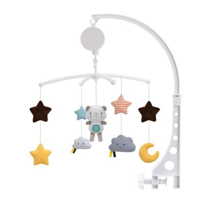 China OEM ODM Baby Musical Infant Soft Toy Comfort Musical Crib Bell Crib Newborn Bedside Crib Mobile Bell For Wholesale for sale