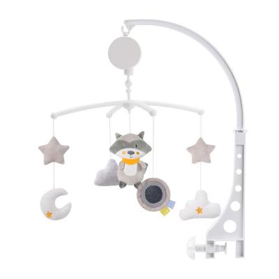 China Musical Soft Crib Musical Mobile Baby Crib Bell Toy Cloud Teddy Owl Plush Toy Cloud Teddy Owl Bedside Hanging Bell Bedside Bell for sale