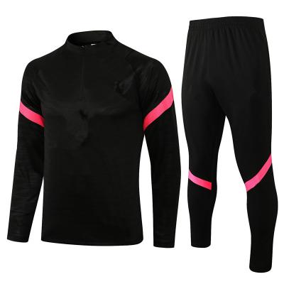 China Fabric: Breathable 100% Polyester Custom Design Hot Sale Team Football Training Tracksuit for sale