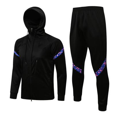 China Fabric: Breathable 100% Polyester Soccer Tracksuits Breathable Custom Soccer Jersey Football Team Man Team Soccer Tracksuit for sale