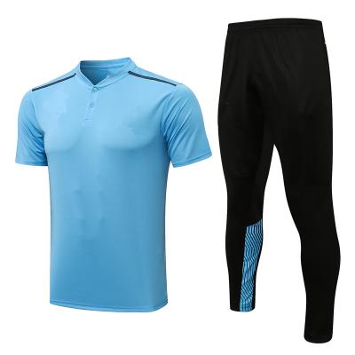 China Fabric: 100% Polyester Selling Breathable Whole Man Football Jersey Football Training Set Adult Soccer Wear Custom Made for sale