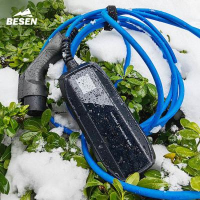 China Caja de carga de vehículos eléctricos portátiles de corriente continua Coche eléctrico IEC61851 32A Tipo1 SAE J1772 Para Nissan LEAF en venta