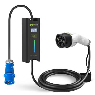 China Adaptador de cargador AC EV Compatible con -40°C~+80°C Protección 7. Protección bajo tensión en venta