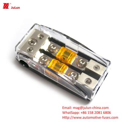 China Car Non-destructive Modification Safety Seat ANS Multi-way Safety Box Trumpet Good Car Stereo Fuse Seat 1 Way 2 Way 3 Wa for sale