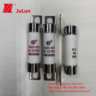 China 50kA DC Rated Fuse For EV DC DC Converter Car Charger 750VDC EV325 Fuse Chemical Load And High Temperature 40A 5 for sale