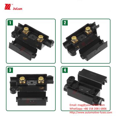 China Eu UL Certified Bolt Type Copper Auto Fuse Holder 30A-500A Auto Fuse Box Assembly à venda