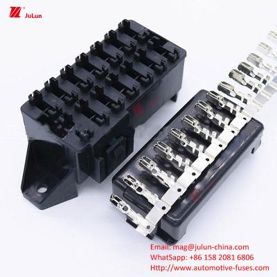 China ANS/MIDI Small Premium Fuse Holder, Electric Vehicle Manual Reset 30A-500A Nylon Plastic One/Bipolar 32V Circuit Breaker for sale