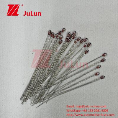 China NTC Temperature Sensor Red Enamelled Wire Temperature Measurement Thermistor Temperature Sensor 100K3950 for sale