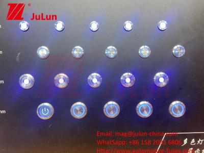 China 16mm Ring Illuminated Momentary Led IP67 12mm/16mm/19mm/22mm/LA38/XB2 Metal switch button push button metal pushing butt for sale