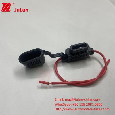 China 20A Low Voltage Fuse Holder Cartoned Fuse Series Red / Black à venda