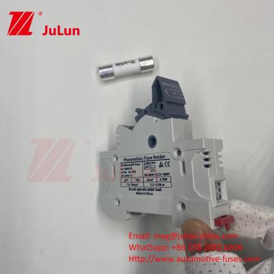 Cina Fuse fotovoltaica Mersen 10a 1000v Fast Blow 32a 1000vdc 22*58mm DC1000V Fuse Din Rail Fuse Carrier Holder in vendita