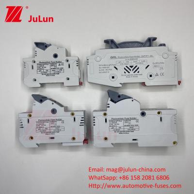 China SeanRo Solar PV Din Rail Fuse Holder For Fuse Link 10*38mm 1000V 15amp Dc Fuse 25A for sale