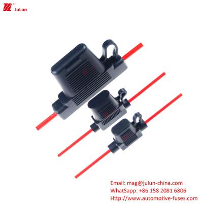 China Highly durable automotive parts, automotive fuse holder/fuse has the ability to protect automotive electronic circuits and maintain current 5A-100A for sale