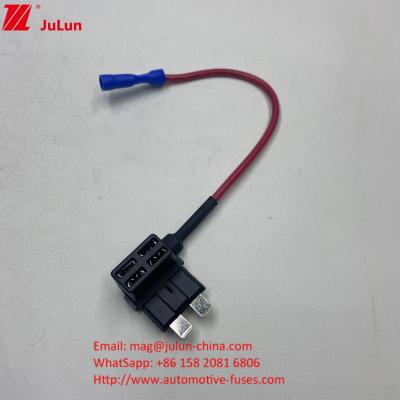 China Mini Blade Car Fuse Add a Circuit Low Profile 100 Amp Automobile Fuse Box MIcro for sale