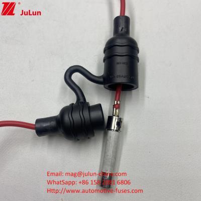 Κίνα Με καλώδιο UL Wire IP68 Αδιάβροχο Inline Fuse Holder Fuse Components για 5*20 6*32mm γυάλινες κεραμικές ασφάλεια προς πώληση