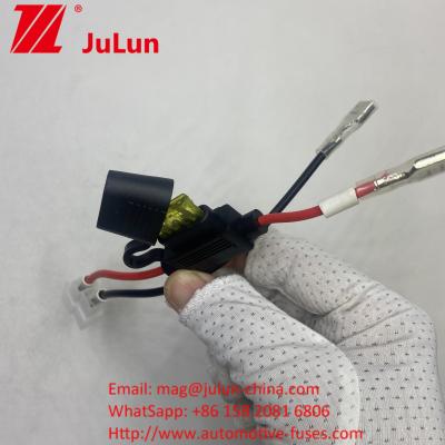 China Conector de bateria de fusível Conector de cabo de extensão de arnês com conector vermelho de 2 pinos Caminhão elétrico ATV Ebike à venda