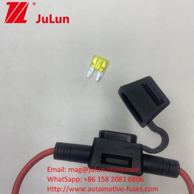 China Car Fuse Holder Automotive 16 Gauge Car Mini Standard Atm Atc Blade Auto Fuse Holder Waterproof Fuse Holder for sale