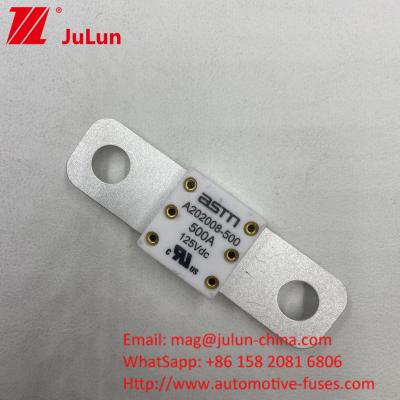 China EV Ceramic Car Battery Fuse 500A 125VDC ASTM Automotive for sale