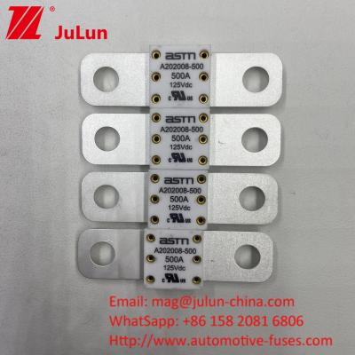 China Bolt Ceramic 200A 125VDC Battery Fuse Car White Guaranteed Performance for sale