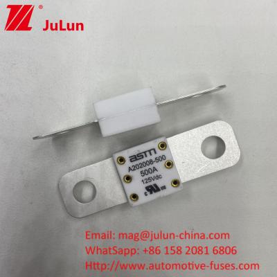 China 125VDC 150A A202008 Fusível de carregamento rápido de veículos elétricos para veículos de transporte 100A 150A 200A 250A 300A 350A 400A 500A à venda