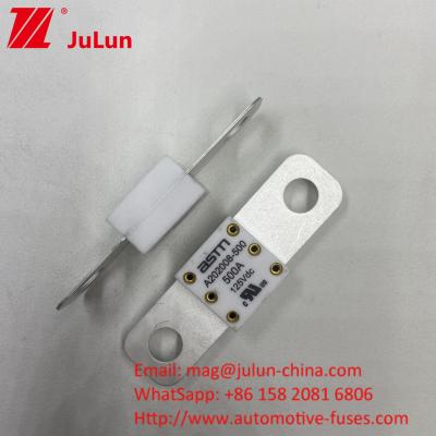 China Ev Ceramic Fuse A202008 250A 125VDC Charger Adapter Compatible For Automobile Trucks A202008 125VDC 100A 125A 150A 200A 250A 300A 400A 500A for sale