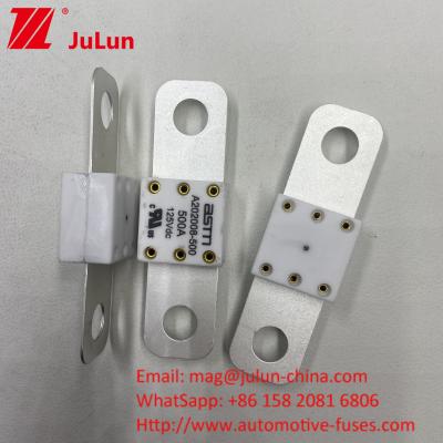 China 500A Auto A202008 125VDC  Portable EV Charger Fuse 100A 125A 150A 200A 250A 300A 400A 500A for sale