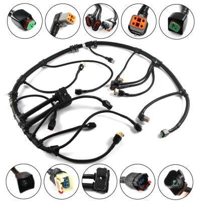 China Customizable Car Cable Excavator Parts Diesel Engine Engine Wire Harness for sale