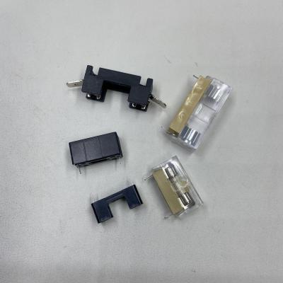 China Transparent Cover Glass Fuse 5X20mm 6x30mm Fuse Holder For Circuit Protection for sale