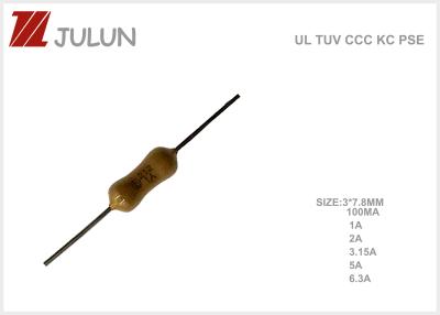 China 100MA Axis Type Time Lag Sub Miniature Fuse For PCB for sale