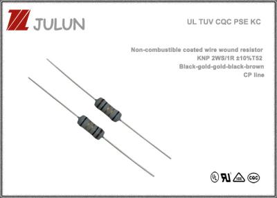 China Non Combustible Coated Ceramic Subminiature Wire Wound Resistor for sale