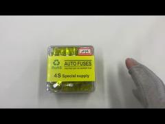 Auto-Blade Fuses 40A 32V Made of PA66 Brass for Cars SUVs Trucks