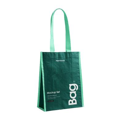 China Factory supply custom printed non woven tote bag handled silk screen grocery bag for sale