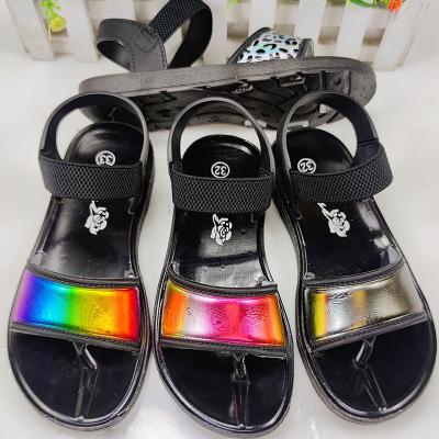 China 2021 Cheap Flat Outdoor Colorful Women Anti-slippery Manufacture Sandal Shoes for sale