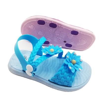 China Deodorization 2021 cheap price kids girl decorations kids shoes cute little girl multi style sandals for sale