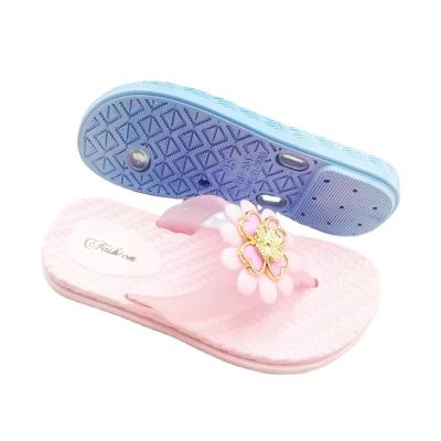 China Deodorization Fashion Design Summer Beach Accessories Little Girls Flip Flop Children Pretty for sale