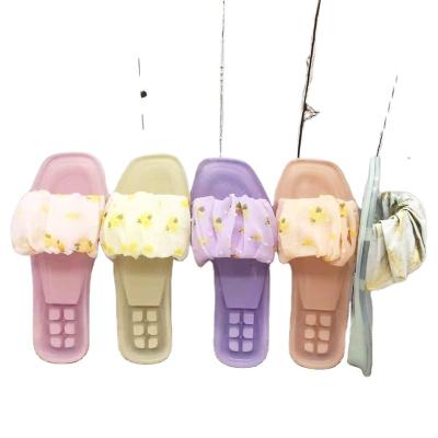 China Fashion Trend Fashion Design Lady Accessories New Beach Heel Jelly Slippers Outdoor Women for sale