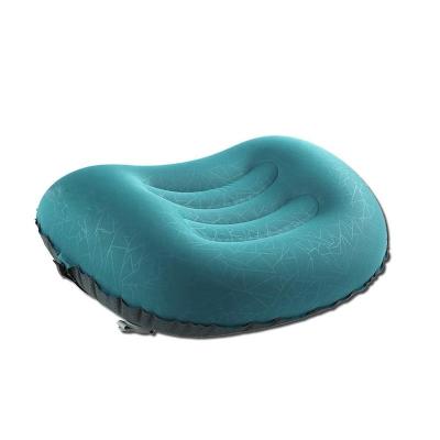 China New PORTABLE Outdoor Inflatable Pillow Camping Cushion Waist Cushion Incarnate-Drop Plastic Fabric Rise for sale