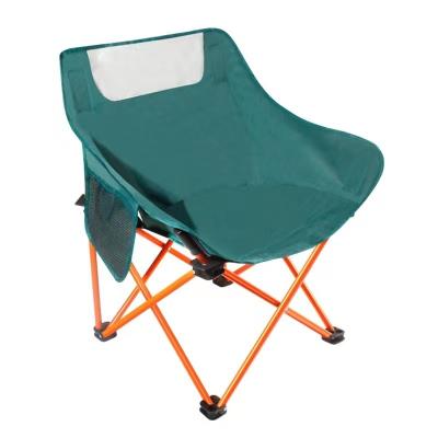 China Folding Chair Outdoor Ultralight Portable Wilderness Easy-Carry Camping Fishing Saddles Chair Lazy Picnic Moon Casual Sketching Chair for sale