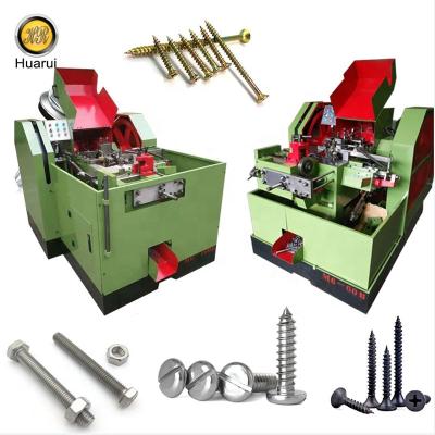 China Make differenent size screws automatic screw bolt making machine, drywall screw making machine, MDF screw making machine for sale