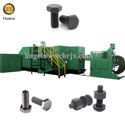 China Garment Shops Multi-Station Bolt Forming Machine 4 Die 4 Shot Bolt Making Machine Nut Making Machine Fasteners for sale