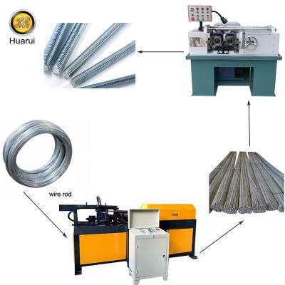 China Construction Rebar Wire Rolling Machine /High Quality Rebar Wire Roller / Hydraulic Rebar Screws Making Machine for sale