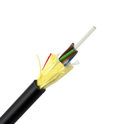 China ADSS Self-Supporting Aerial High Quality Waterproof Underground Fiber Optic Cable Large Span 48 Cores Self-supporting ADSS Cable for sale