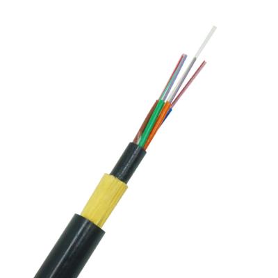 China PE or ADSS cable manufacturers 1km 24 core 48 adss fiber optic cables ANATEL for sale