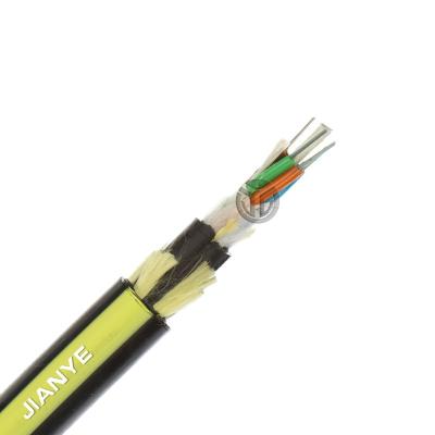 China G652D self-supporting all-dieletric adss telecom communication cable 6 8 12 24 36 48 72 96 144 core ADSS fiber optic cables for sale