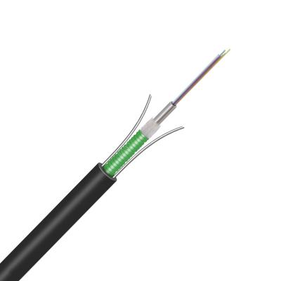 China Underground Outdoor Conduit Installation GYXTW 12 24 48 Core Fiber Optic Cable GYXTW53 Single Mode for sale