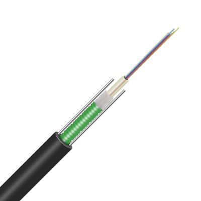 China Outdoor Duct and Conduit Installation Gyxtw 48 Cores Outdoor Metallic Armored GYXTW53 Single Mode Triangle Fiber Optic Cable GXTW for sale