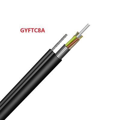 China Best price armored fiber optic self-supporting figure 8 fiber optic cable outdoor gytc8a GYTC8S / GYTC8A for sale